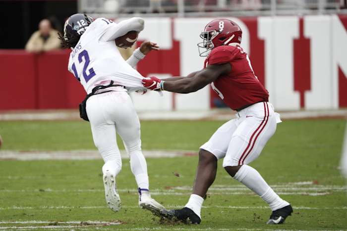 Christian Harris against Western Carolina, 2019